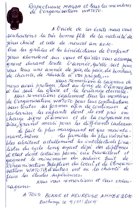 list z Konga Demokratycznego