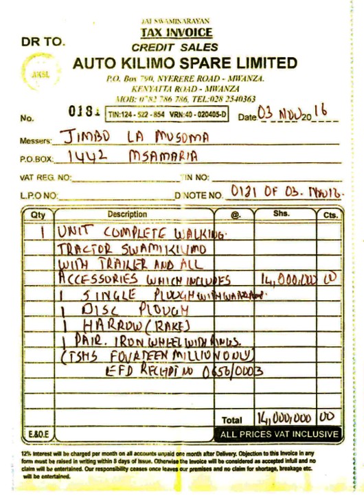 Traktor dla Wioski Miłosierdzia