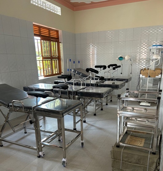 Porodówka w Nyabwina w Ugandzie Porodówka w Nyabwina w Ugandzie