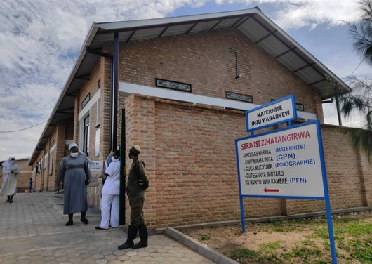 Porodówka w Ruhango w Rwandzie Porodówka w Ruhango w Rwandzie