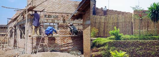 [zdjęcie budowy szpitala w&nbsp;Rwandzie]