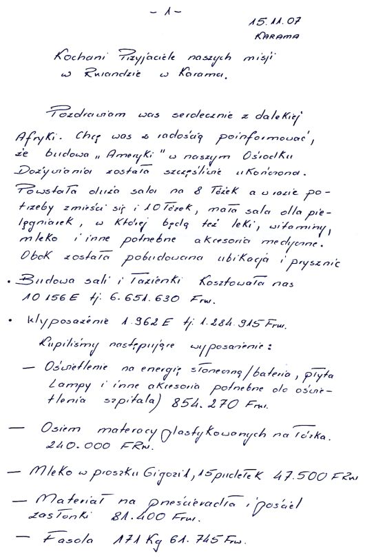 [list siostry misjonarki]