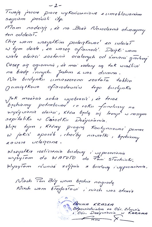 [list siostry misjonarki]